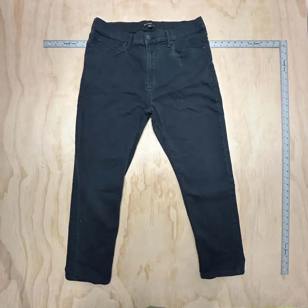 Banana Republic Black Slim Fit Denim Jeans Size 36x29